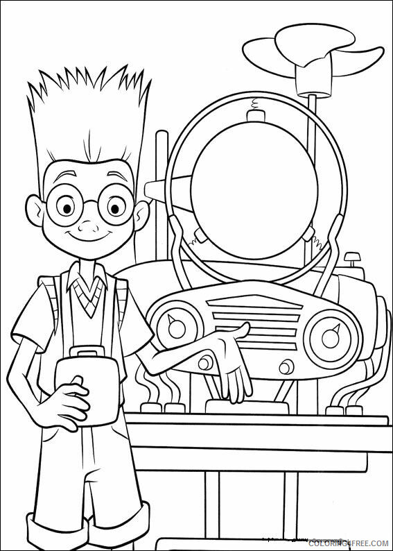 Meet the Robinsons Coloring Pages TV Film Printable 2020 05053 Coloring4free