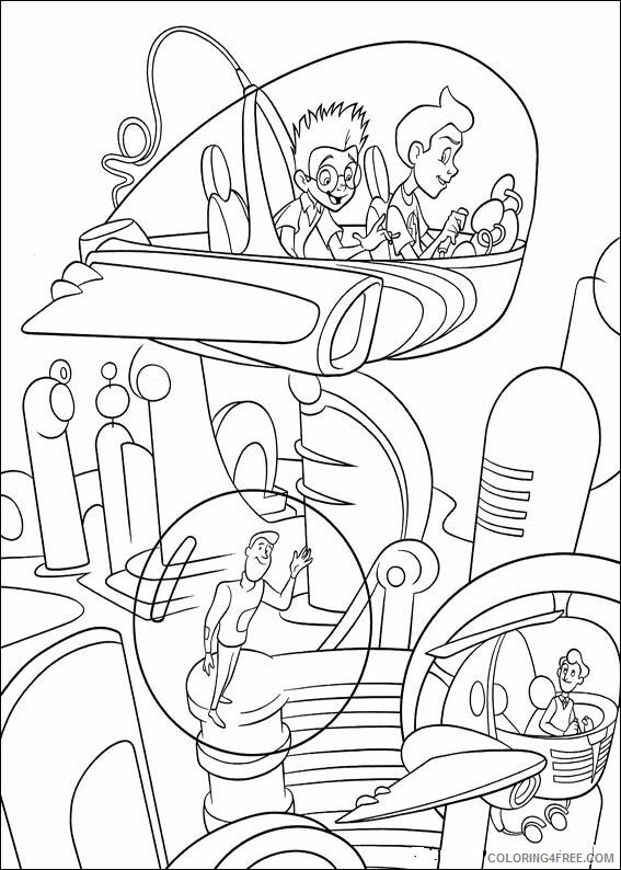 Meet the Robinsons Coloring Pages TV Film Printable 2020 05058 Coloring4free