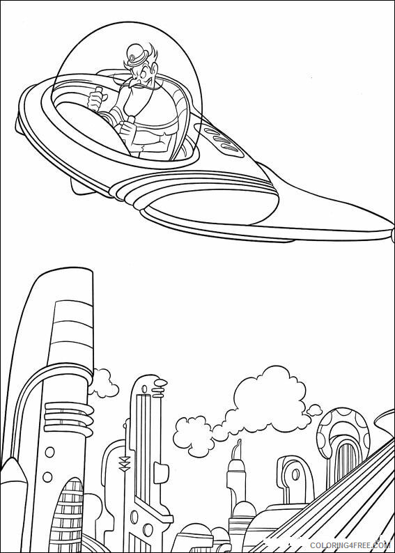 Meet the Robinsons Coloring Pages TV Film Printable 2020 05063 Coloring4free