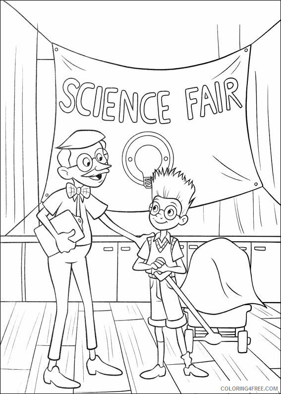 Meet the Robinsons Coloring Pages TV Film Printable 2020 05065 Coloring4free