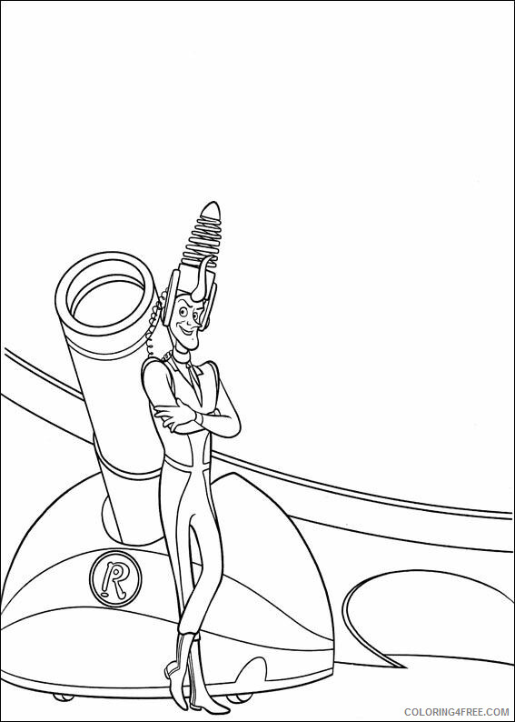 Meet the Robinsons Coloring Pages TV Film meet the robinsons Printable 2020 05003 Coloring4free