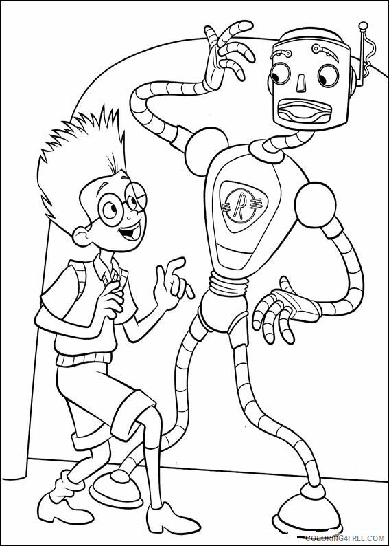 Meet the Robinsons Coloring Pages TV Film meet the robinsons Printable 2020 05028 Coloring4free