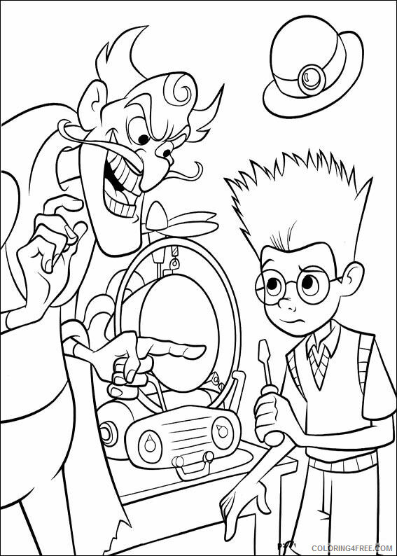Meet the Robinsons Coloring Pages TV Film meet the robinsons Printable 2020 05034 Coloring4free