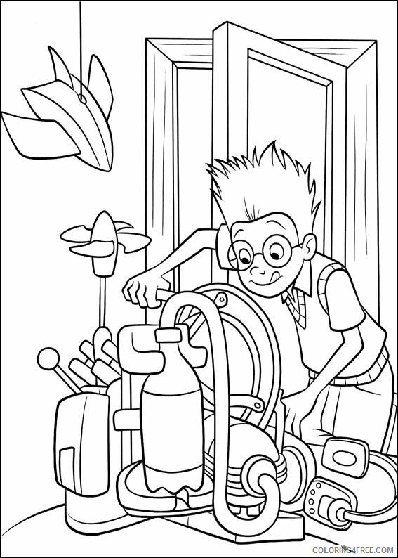 Meet the Robinsons Coloring Pages TV Film meet the robinsons Printable 2020 05041 Coloring4free