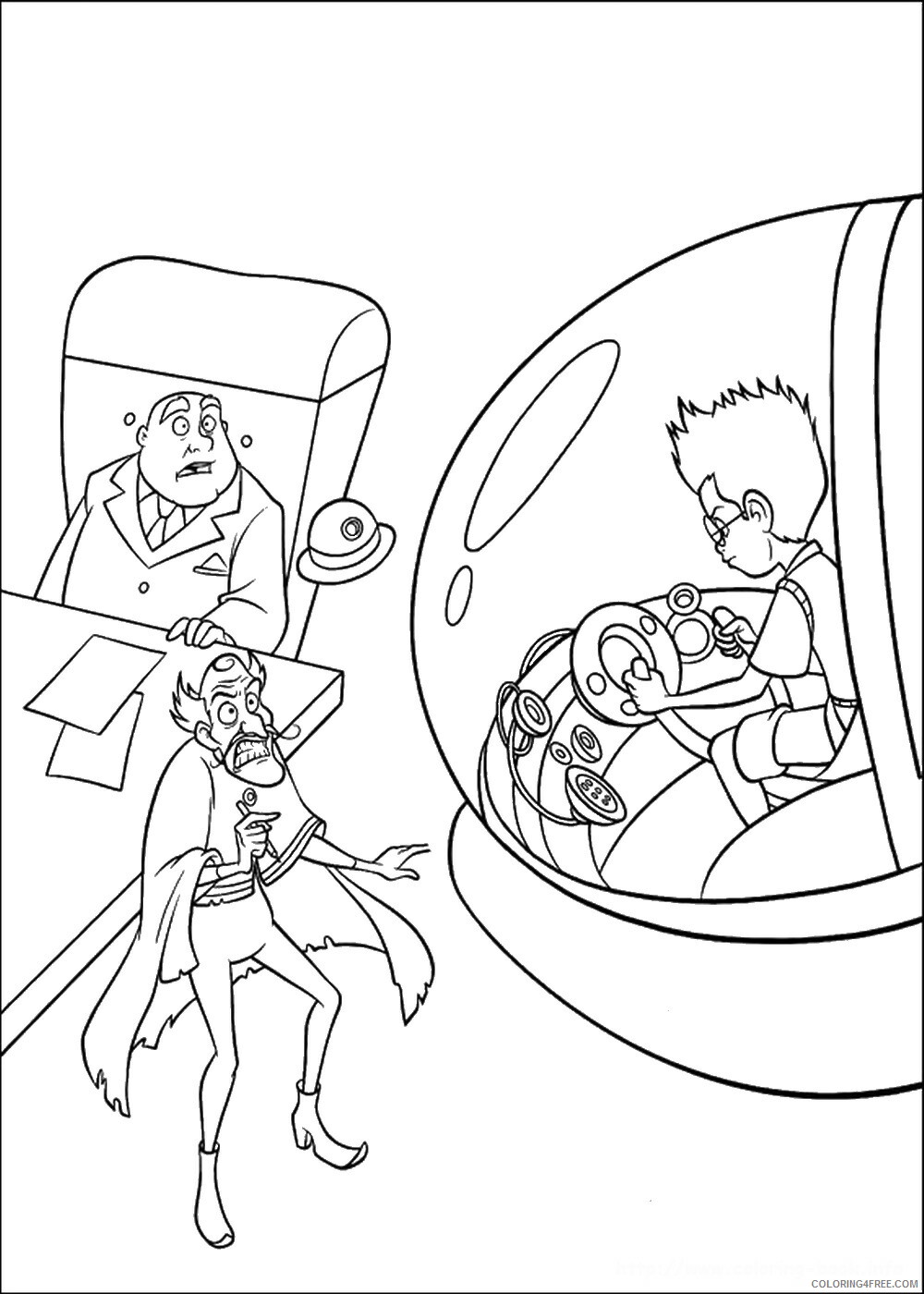 Meet the Robinsons Coloring Pages TV Film meet_the_robinsons Printable 2020 04949 Coloring4free