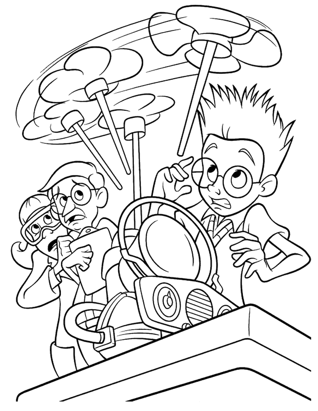Meet the Robinsons Coloring Pages TV Film meet_the_robinsons Printable 2020 04952 Coloring4free