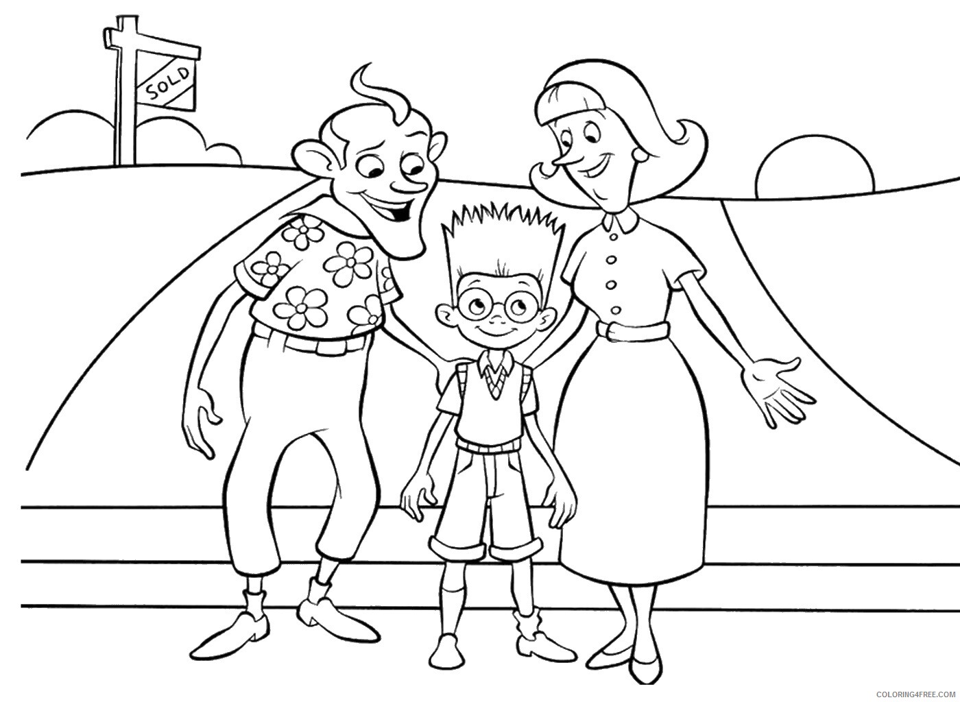 Meet the Robinsons Coloring Pages TV Film meet_the_robinsons Printable 2020 04955 Coloring4free