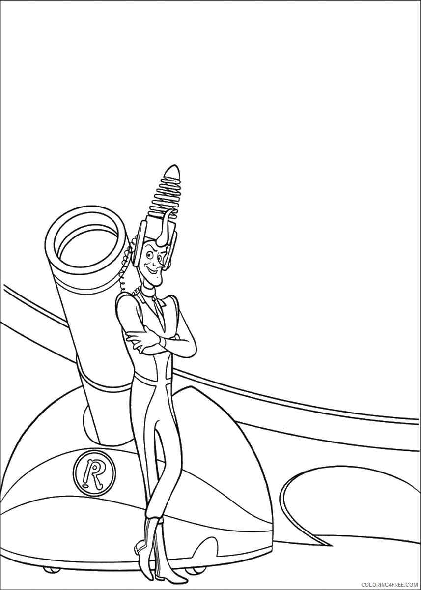 Meet the Robinsons Coloring Pages TV Film meet_the_robinsons Printable 2020 04990 Coloring4free