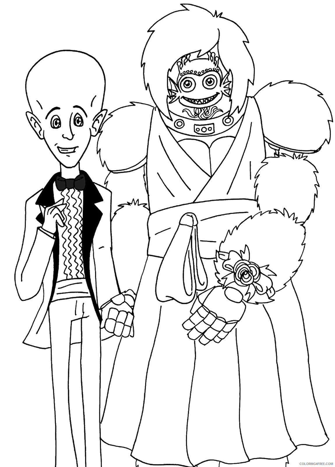 Megamind Coloring Pages TV Film megamind_cl_04 Printable 2020 05070 Coloring4free