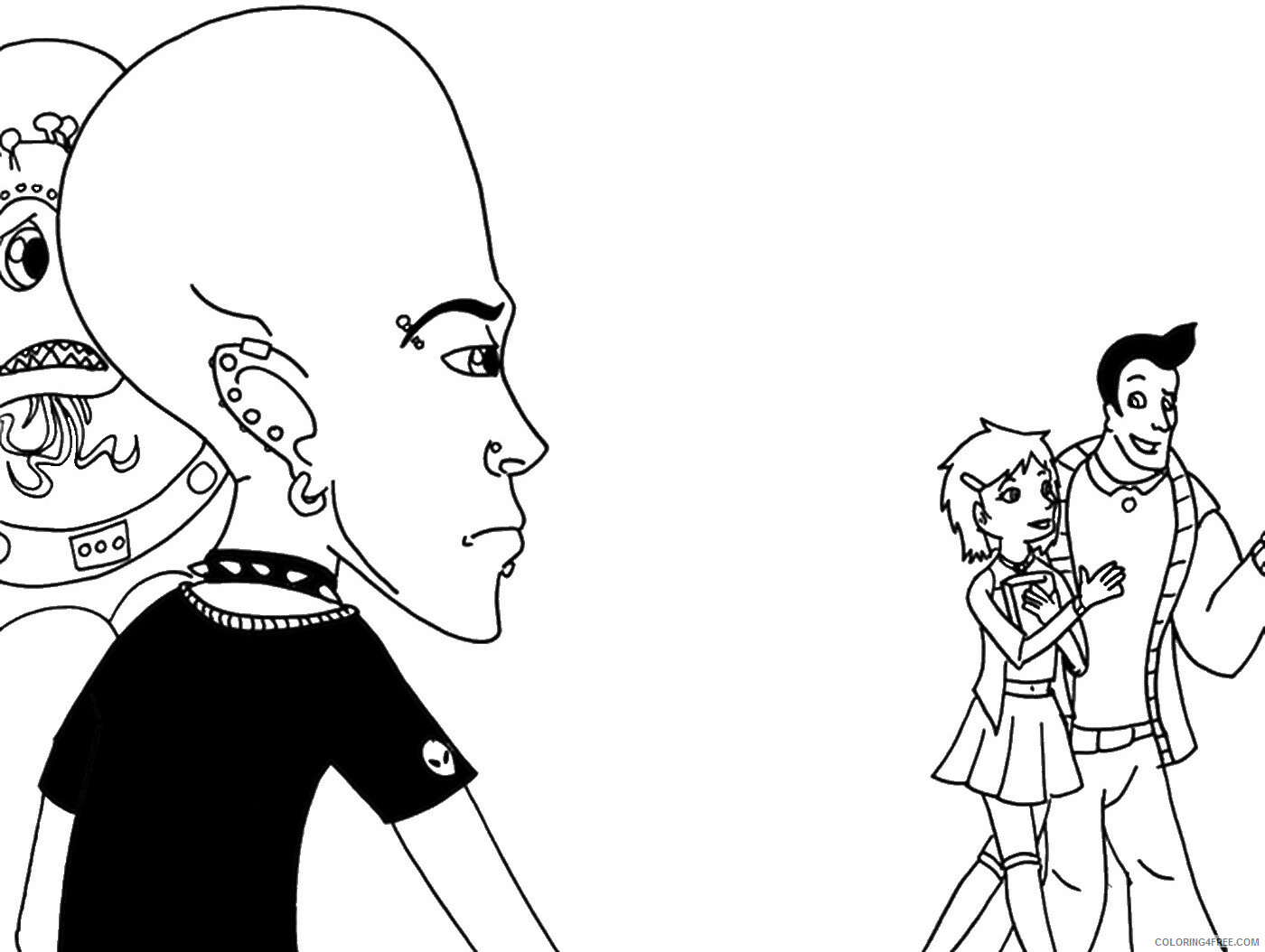 Megamind Coloring Pages TV Film megamind_cl_06 Printable 2020 05071 Coloring4free