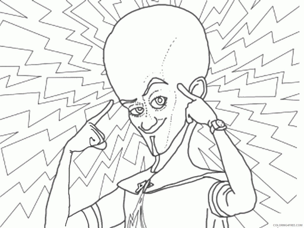 Megamind Coloring Pages TV Film megamind_cl_13 Printable 2020 05078 Coloring4free