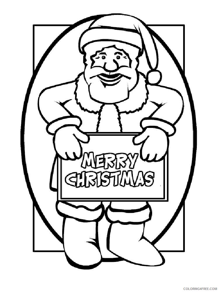 Merry Christmas Coloring Pages merry christmas 17 Printable 2020 386 Coloring4free