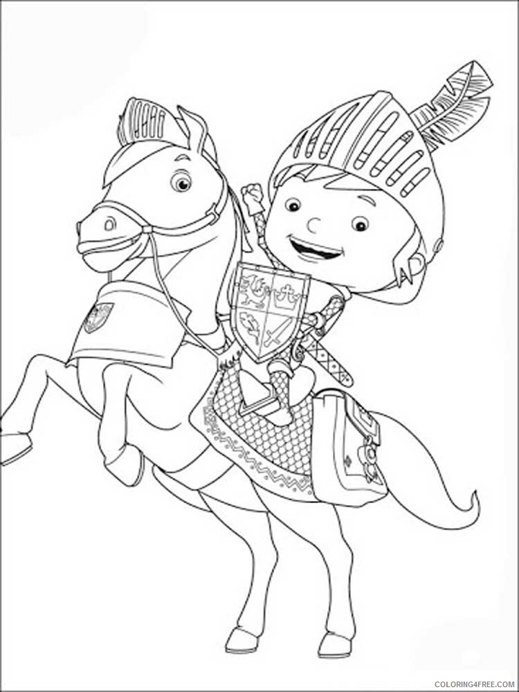 Mike the Knight Coloring Pages TV Film Mike the Knight 11 Printable 2020 05107 Coloring4free