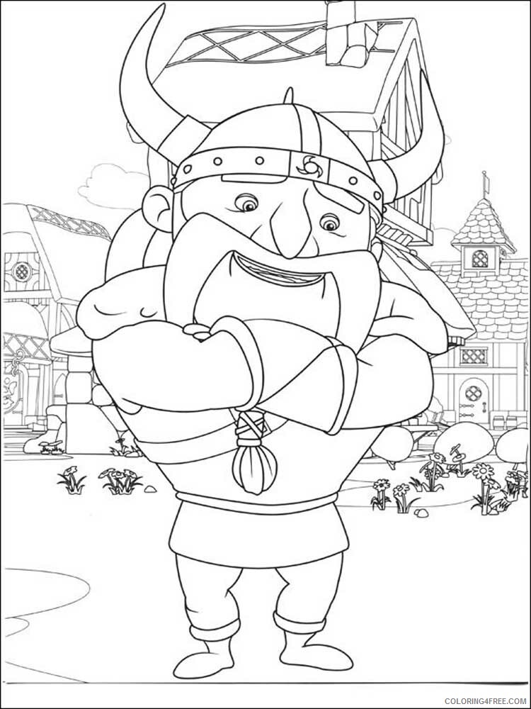 Mike the Knight Coloring Pages TV Film Mike the Knight 5 Printable 2020 05110 Coloring4free