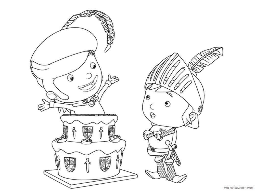 Mike the Knight Coloring Pages TV Film Mike the Knight 7 Printable 2020 05112 Coloring4free