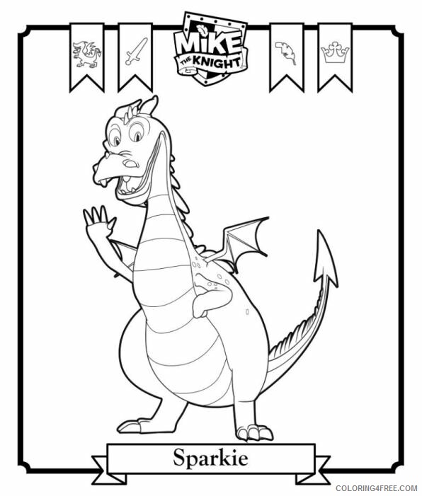Mike the Knight Coloring Pages TV Film mike_the_night_cl_12 Printable 2020 05103 Coloring4free