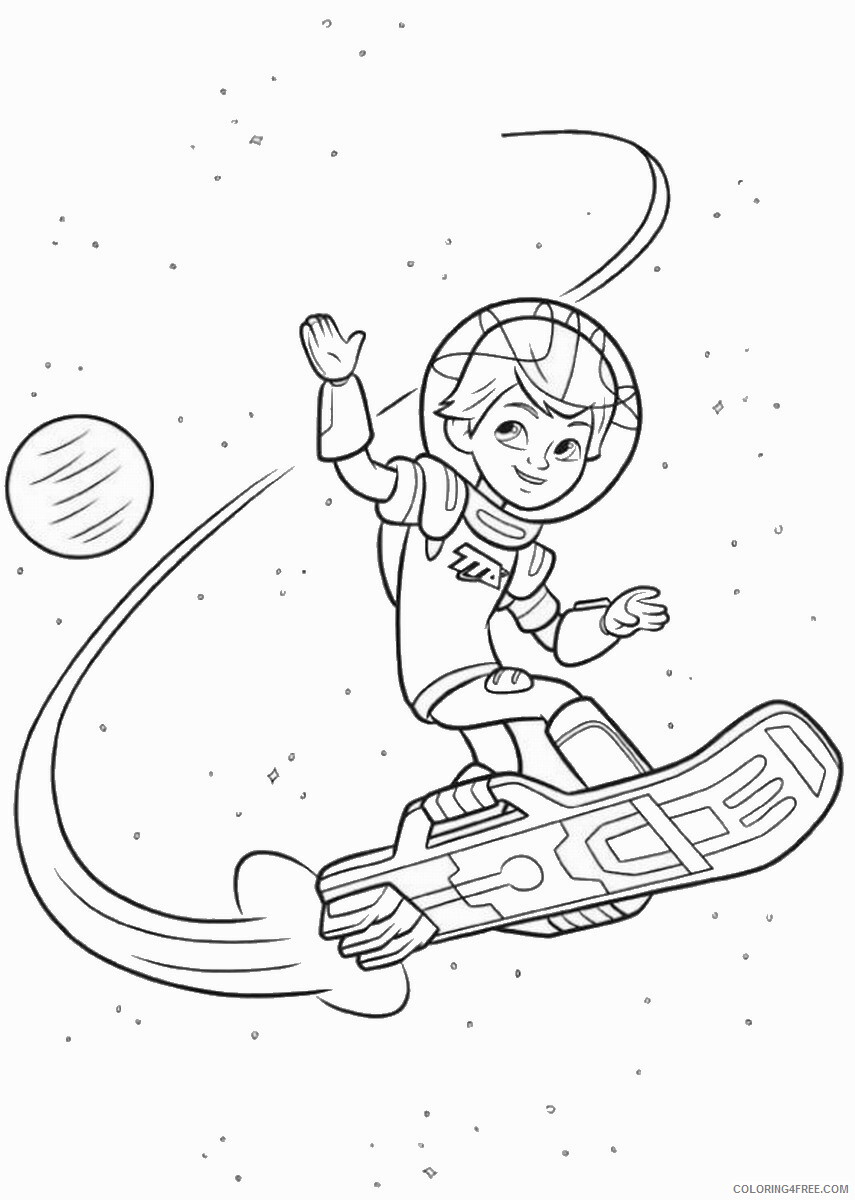 Miles from Tomorrowland Coloring Pages TV Film Printable 2020 05115 Coloring4free