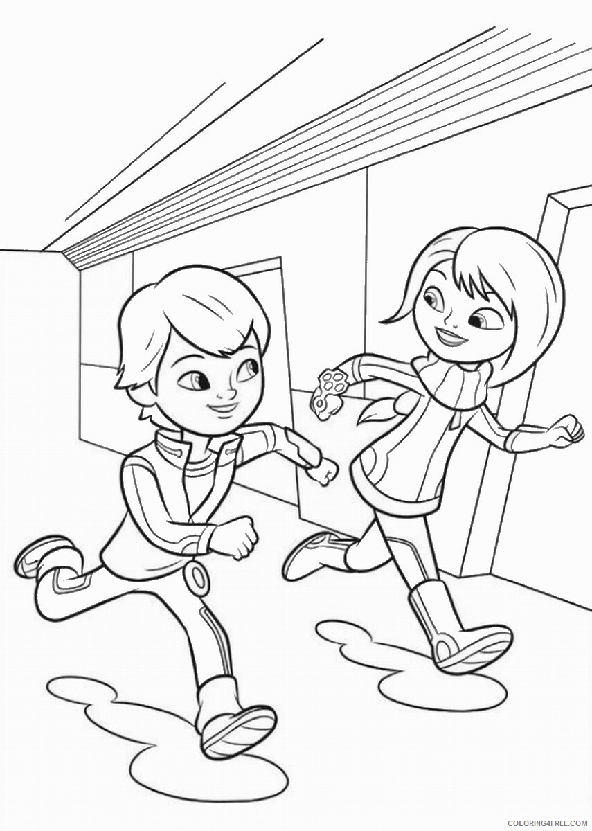 Miles from Tomorrowland Coloring Pages TV Film Printable 2020 05117 Coloring4free