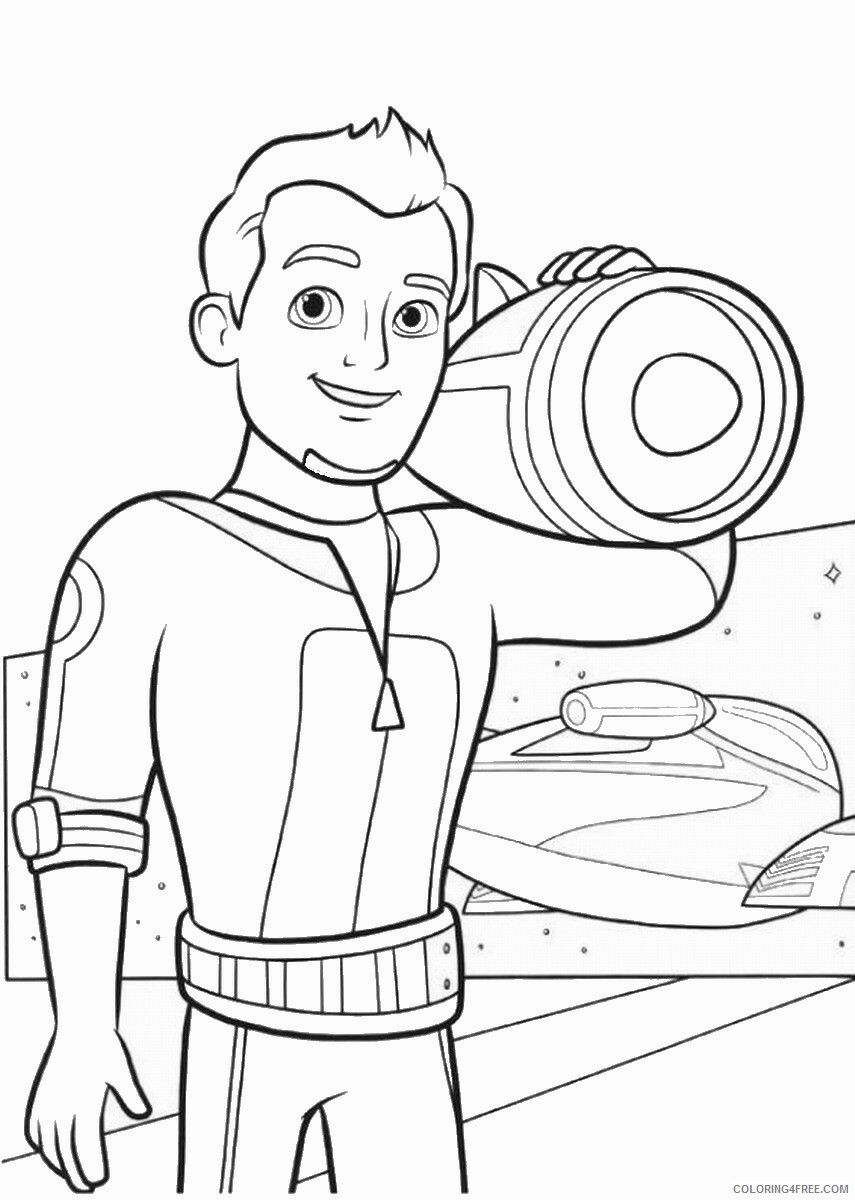 Miles from Tomorrowland Coloring Pages TV Film Printable 2020 05118 Coloring4free