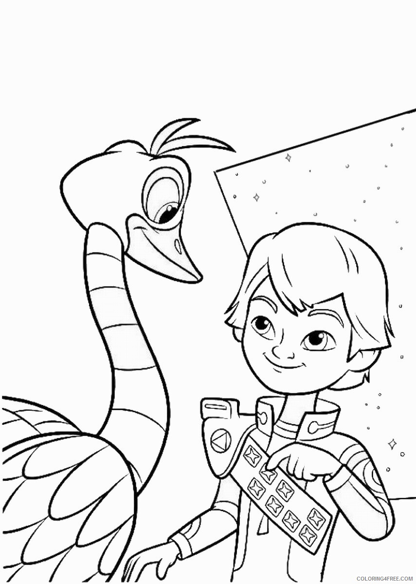 Miles from Tomorrowland Coloring Pages TV Film Printable 2020 05119 Coloring4free