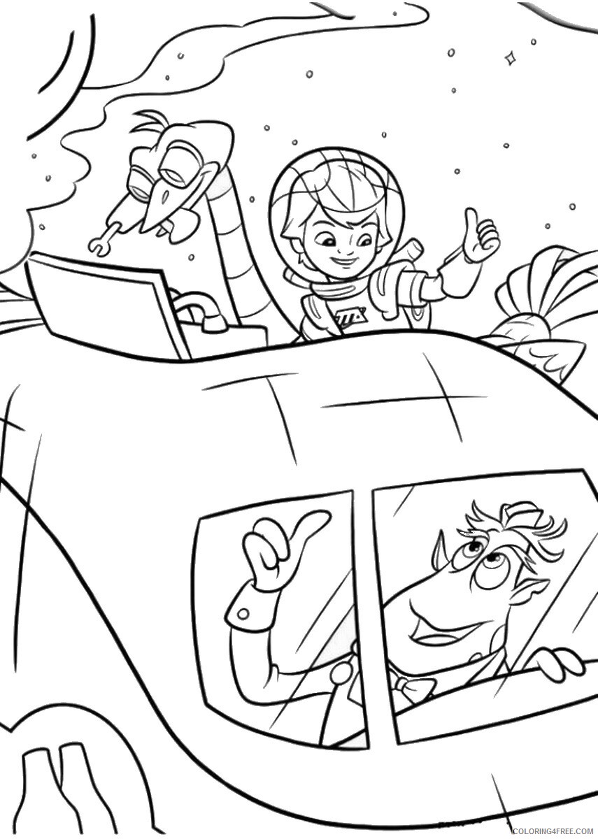 Miles from Tomorrowland Coloring Pages TV Film Printable 2020 05121 Coloring4free