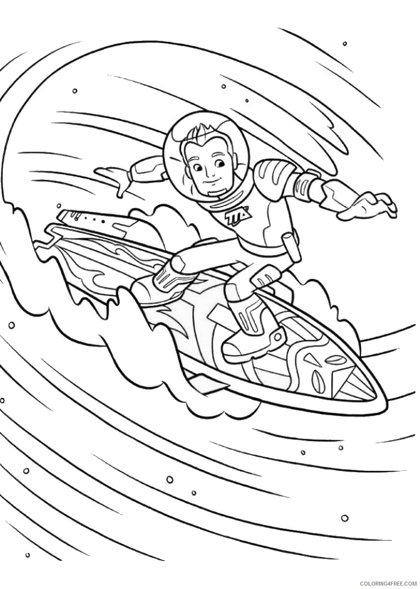 Miles from Tomorrowland Coloring Pages TV Film Printable 2020 05122 Coloring4free