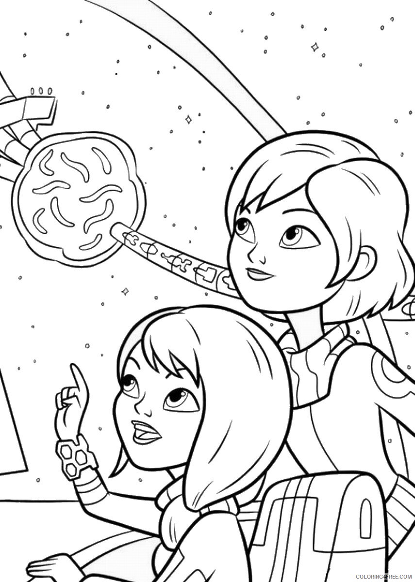 Miles from Tomorrowland Coloring Pages TV Film Printable 2020 05123 Coloring4free