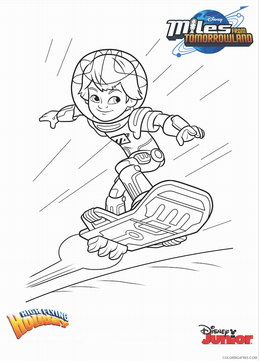 Miles from Tomorrowland Coloring Pages TV Film Printable 2020 05125 Coloring4free