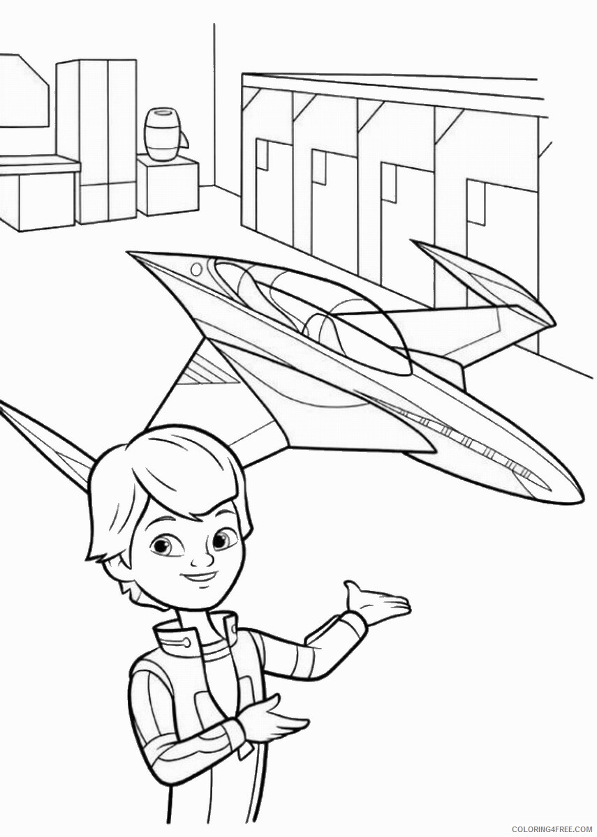 Miles from Tomorrowland Coloring Pages TV Film Printable 2020 05126 Coloring4free