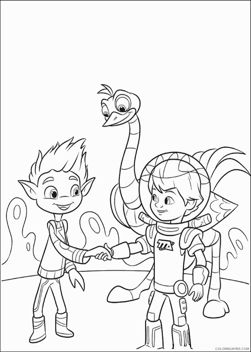 Miles from Tomorrowland Coloring Pages TV Film Printable 2020 05129 Coloring4free