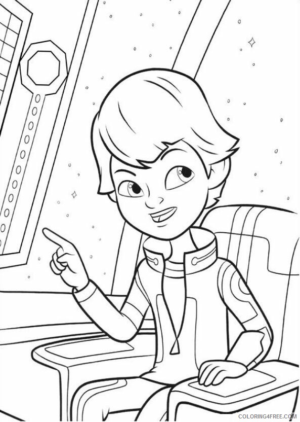 Miles from Tomorrowland Coloring Pages TV Film Printable 2020 05131 Coloring4free