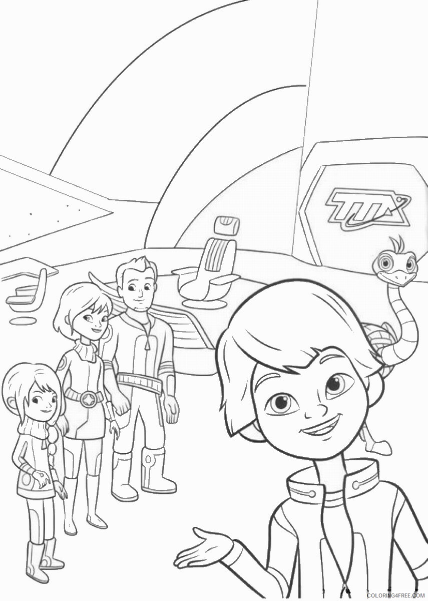 Miles from Tomorrowland Coloring Pages TV Film Printable 2020 05132 Coloring4free