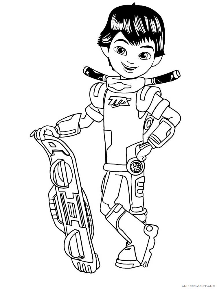 Miles from Tomorrowland Coloring Pages TV Film Printable 2020 05140 Coloring4free
