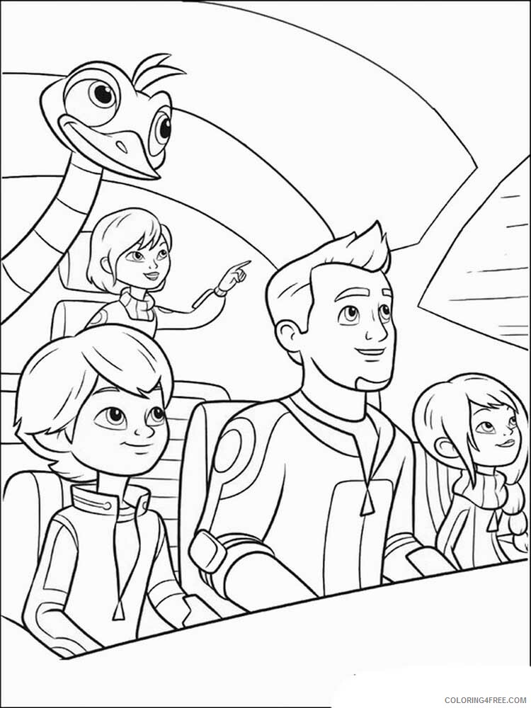 Miles from Tomorrowland Coloring Pages TV Film Printable 2020 05141 Coloring4free