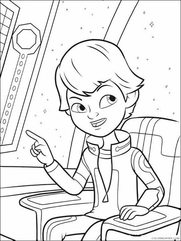 Miles from Tomorrowland Coloring Pages TV Film Printable 2020 05144 Coloring4free