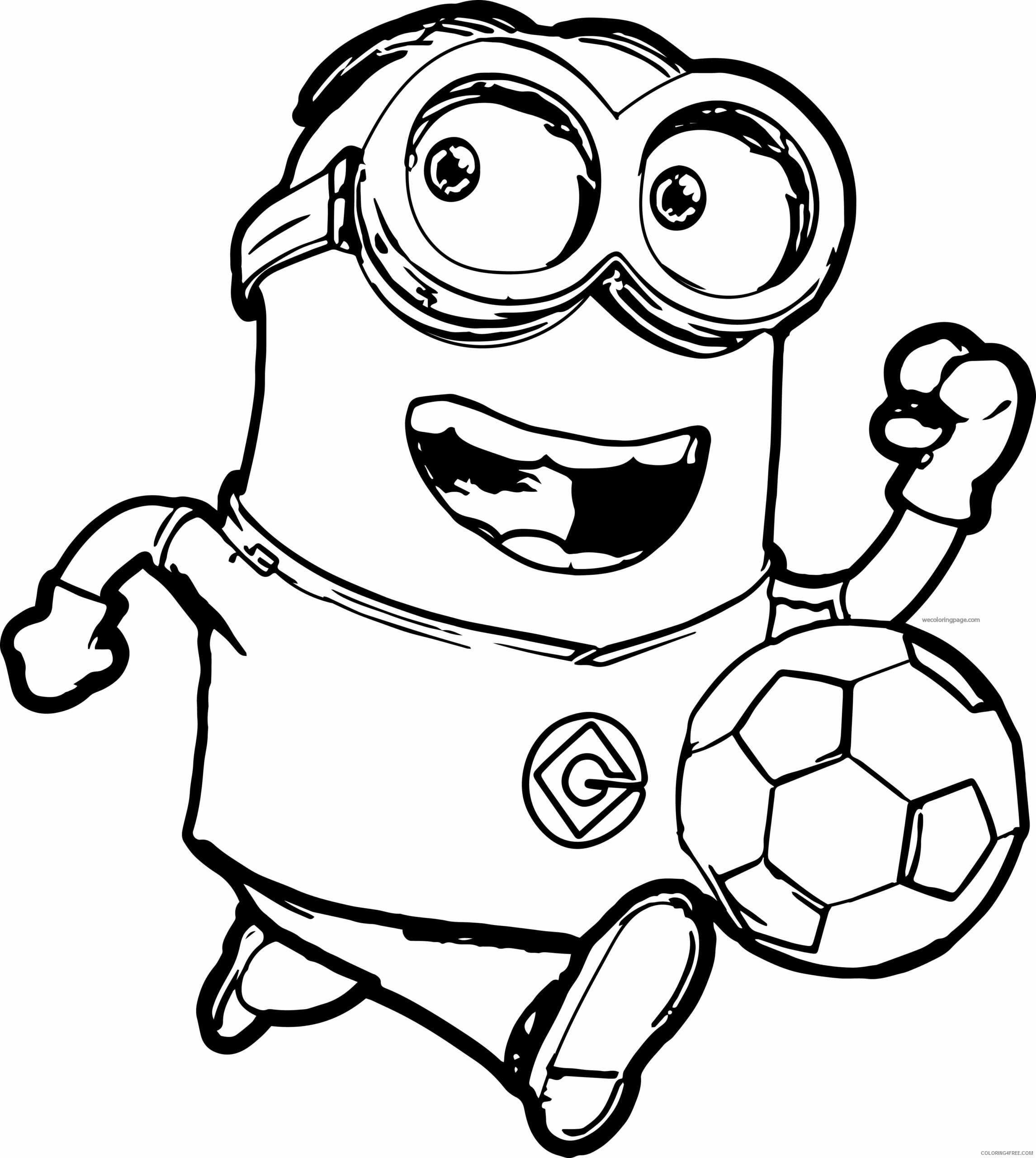 Minions Coloring Pages TV Film Download Free Minion Printable 2020 05179 Coloring4free