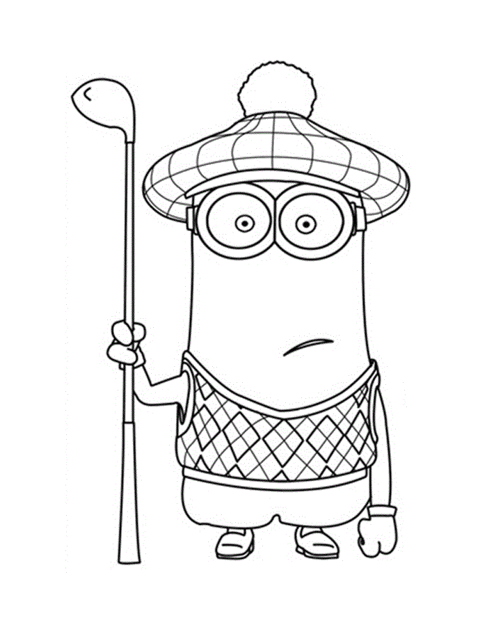 Minions Coloring Pages TV Film Free Minions Printable 2020 05190 Coloring4free