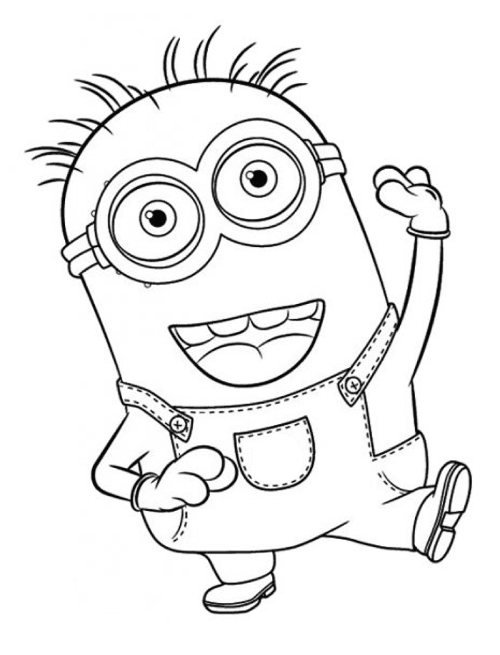 Minions Coloring Pages TV Film Minion Printable 2020 05198 Coloring4free