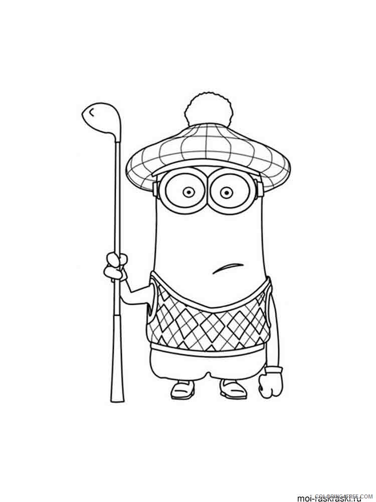 Minions Coloring Pages TV Film Minions 5 Printable 2020 05214 Coloring4free