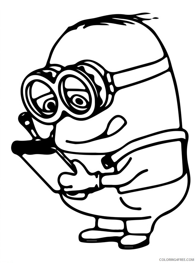 Minions Coloring Pages TV Film Minions Printable 2020 05170 Coloring4free