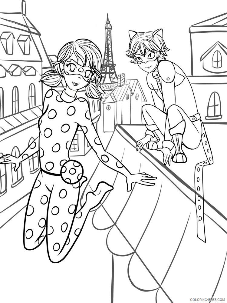 Miraculous Tales of Ladybug and Cat Noir Coloring Pages TV Film 2020 05226 Coloring4free