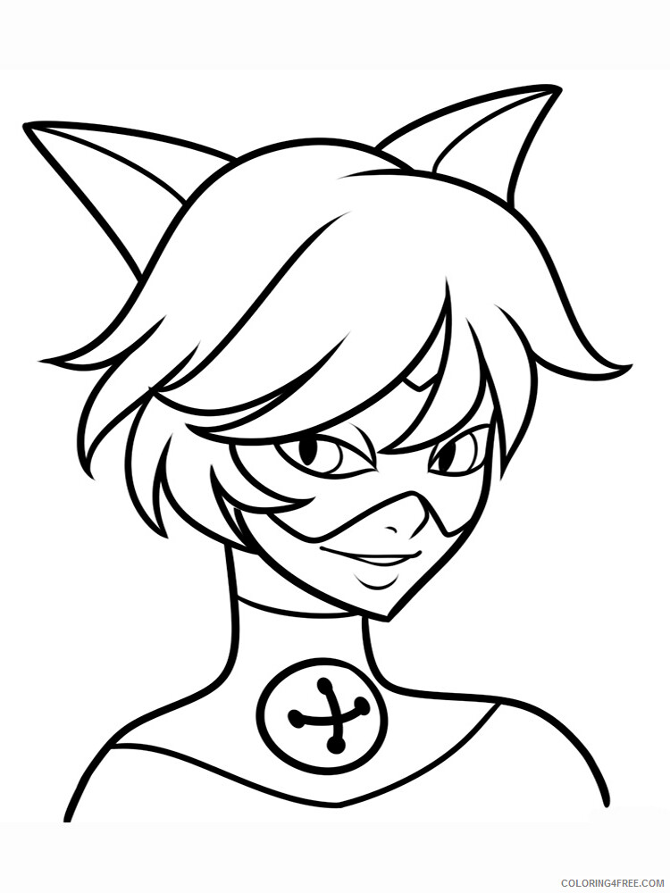 Miraculous Tales of Ladybug and Cat Noir Coloring Pages TV Film 2020