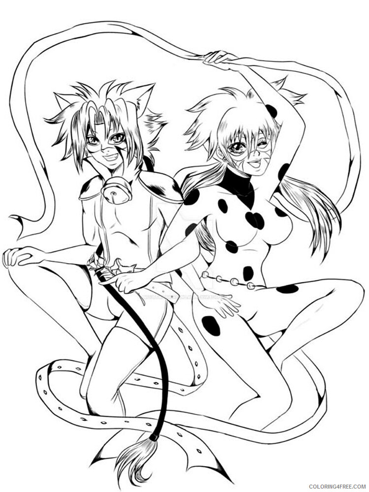 Miraculous Tales of Ladybug and Cat Noir Coloring Pages TV Film 2020 05229 Coloring4free