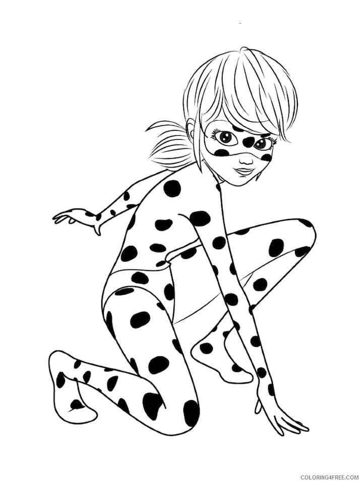 Miraculous Tales of Ladybug and Cat Noir Coloring Pages TV Film Printable 2020 01 Coloring4free
