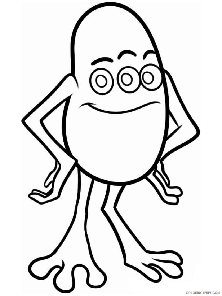 Monsters Inc Coloring Pages TV Film Monster Inc 28 Printable 2020 05261 Coloring4free