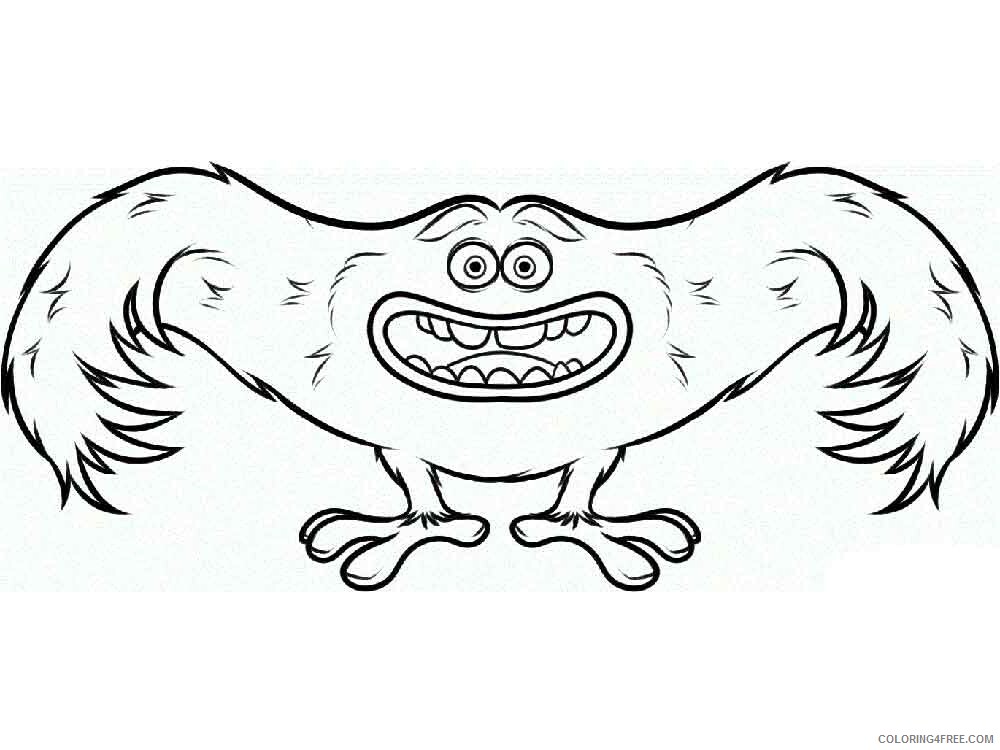 Monsters Inc Coloring Pages TV Film Monster Inc 32 Printable 2020 05265 Coloring4free