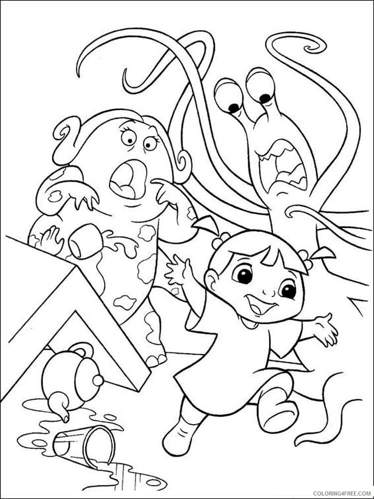 Monsters Inc Coloring Pages TV Film Monster Inc 7 Printable 2020 05268 Coloring4free