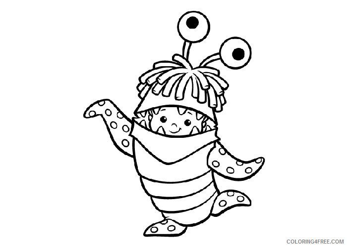 Monsters Inc Coloring Pages TV Film Monsters Inc Boo Printable 2020 05269 Coloring4free