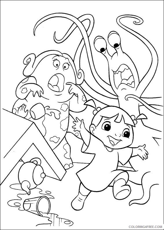 Monsters Inc Coloring Pages TV Film Printable Monsters Inc Printable 2020 05302 Coloring4free