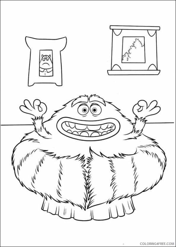 Monsters University Coloring Pages TV Film Funny Printable 2020 05307 Coloring4free